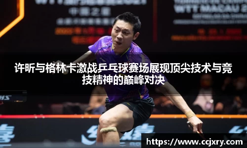 许昕与格林卡激战乒乓球赛场展现顶尖技术与竞技精神的巅峰对决
